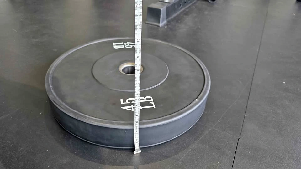 Urethane bumper plates