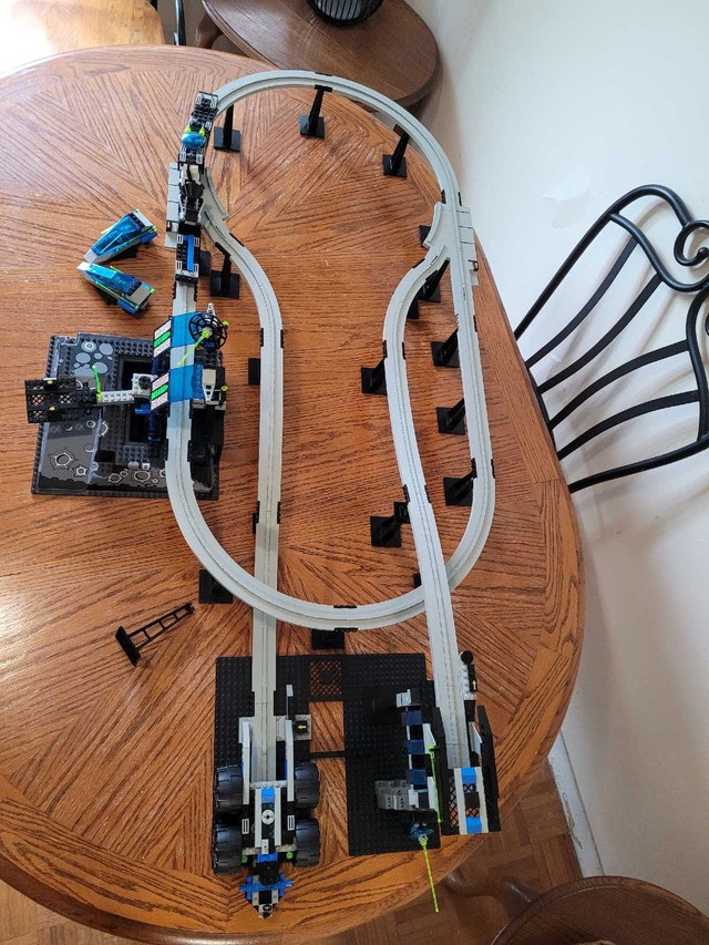 Lego Vintage Space 6991 Unitron Monorail Transport Base