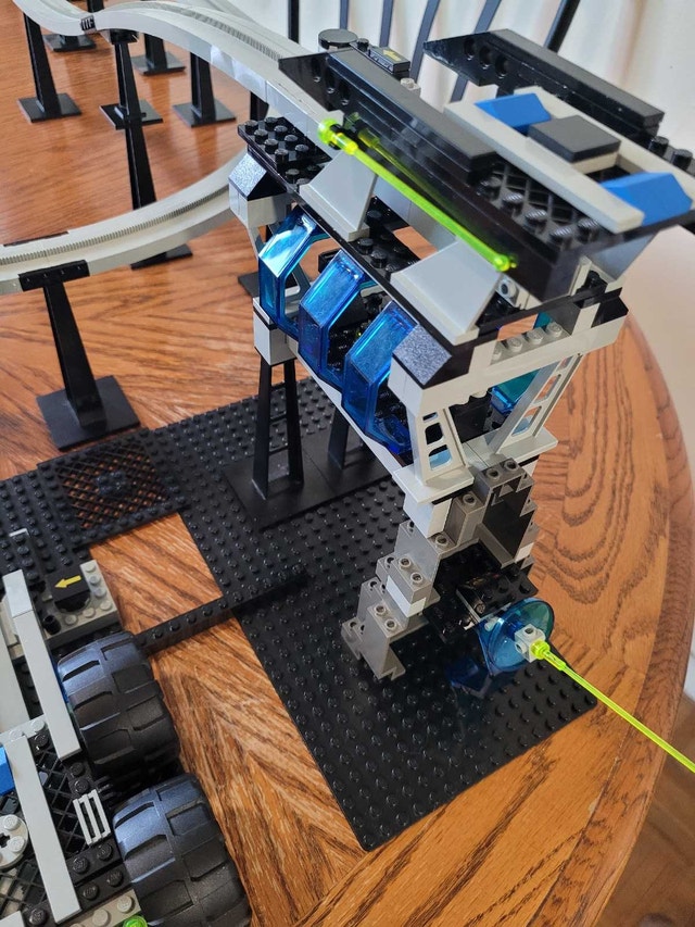 Lego Vintage Space 6991 Unitron Monorail Transport Base - photo 3
