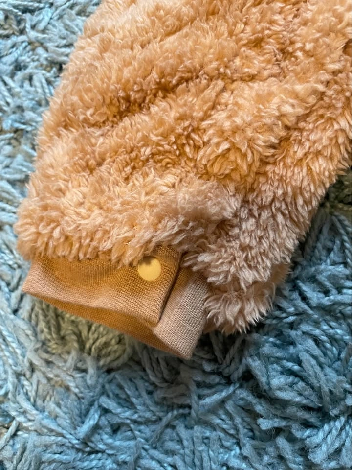0-3 months Baby Fleece Bear Winter Suit - photo 3