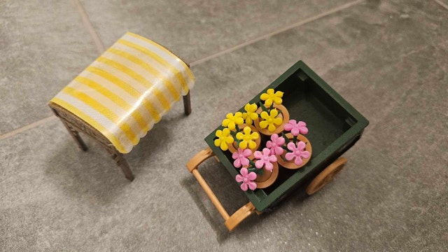 Sylvanian Families Flower Cart 3306 - photo 4
