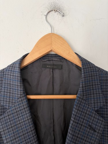 Brioni Mens Wool Plaid Blazer Size 50 - photo 3