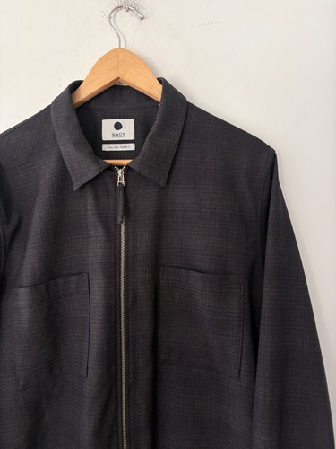 NN07 No Nationality Wool Isak Overshirt Jacket Size M - photo 2