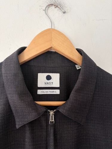 NN07 No Nationality Wool Isak Overshirt Jacket Size M - photo 3