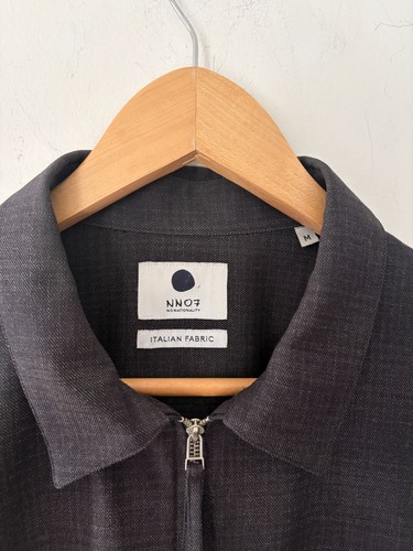 NN07 No Nationality Wool Isak Overshirt Jacket Size M - photo 4