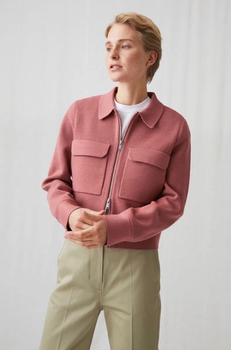 Arket Merino Box Women's Jacket Size S