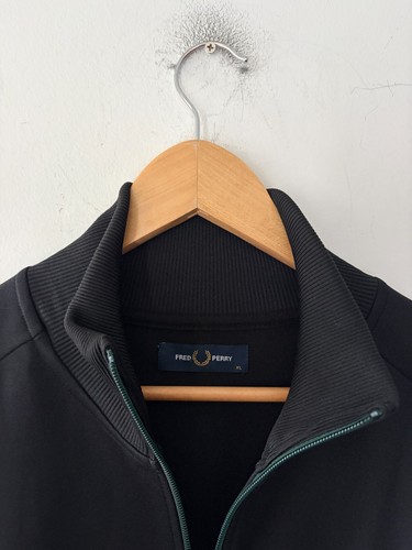 Fred Perry Contrast Trim Full Zip Track Jacket Size XL - photo 3