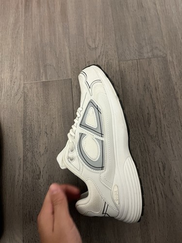 White Dior Reflective B30 Sneakers Size 9 US (42 EU) - photo 4