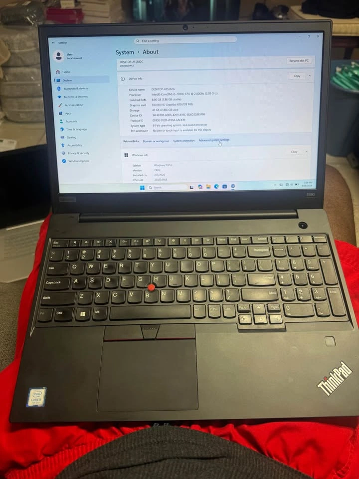 Lenovo ThinkPad E580 – Reliable Performance - photo 2