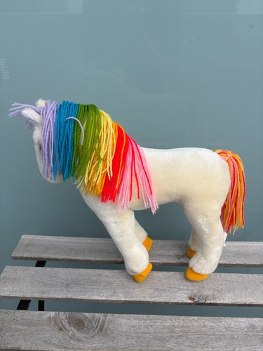 Vintage 1983 Rainbow Brite Starlite 12" Hallmark Plush Pony
