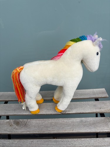 Vintage 1983 Rainbow Brite Starlite 12" Hallmark Plush Pony - photo 4