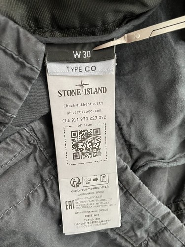 Stone Island Cargo Pants Pantalone Comfort Size 30 NEW - photo 4