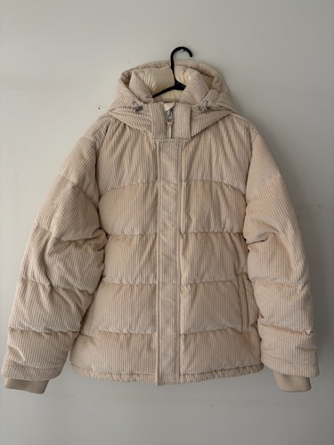Aritzia TNA The Super Puff Women's Corduroy Puffer Jacket Size X