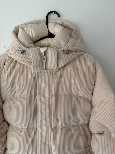 Aritzia TNA The Super Puff Women's Corduroy Puffer Jacket Size X - photo 2