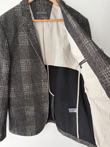 John Varvatos Collection Hook and Bar Blazer Jacket Size 52 - photo 5