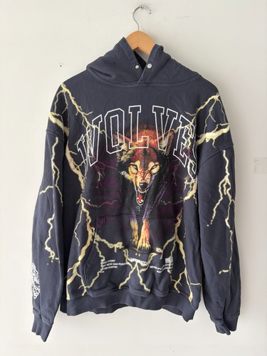 Darc Sport Wolves All the Energy Pierce Lightning Hoodie XL