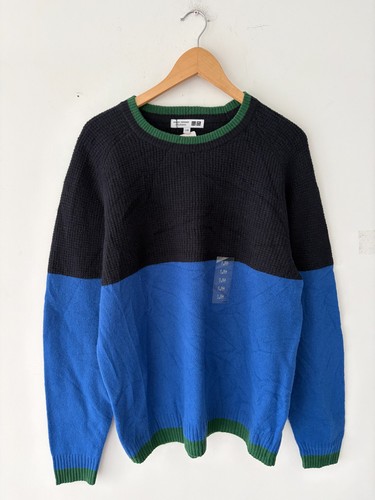 Uniqlo Roger Federer x JW Anderson Mens Lambswool Sweater Size L