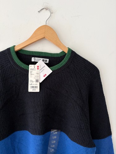 Uniqlo Roger Federer x JW Anderson Mens Lambswool Sweater Size L - photo 4