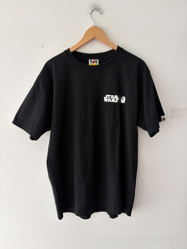 Bape x Star Wars Baby Yoda And Mandalorian T-Shirt Size L - photo 2