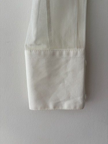 Dion Lee Grid Sheer Corset Shirt Size 0 - photo 4