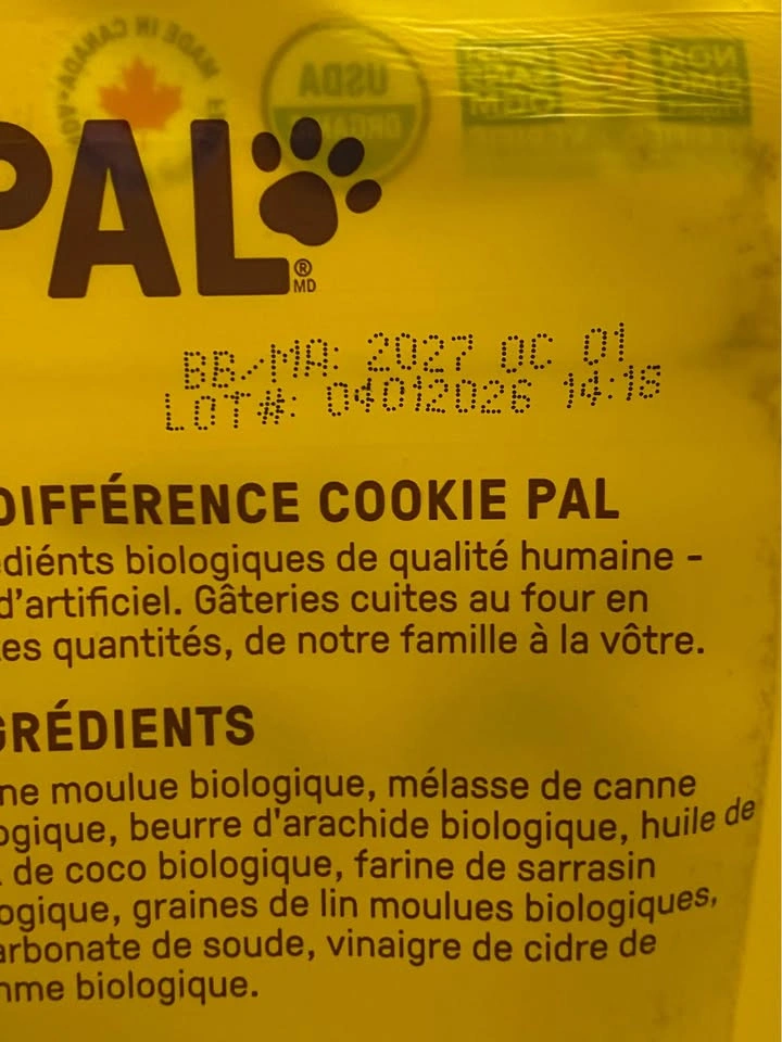 Pack of 4 – Cookie Pal Dog Biscuits – Peanut Butter – 4 x 300 g - photo 3