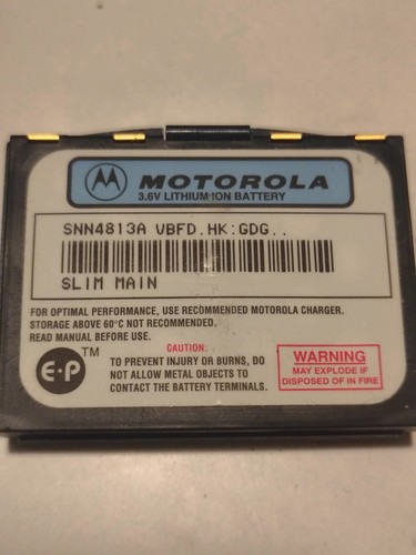 Blue Motorola StarTAC Vintage Cell Phone With Auxiliary Battery - photo 5
