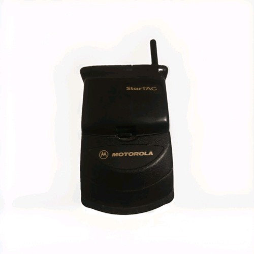 Vintage Motorola StarTAC Flip Cell 7867w Phone Black - Untested - photo 2