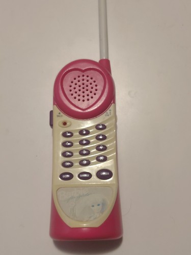Vintage 1990s Mattel Barbie Walkie Talkie BE-100 Pink