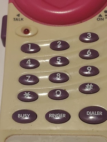 Vintage 1990s Mattel Barbie Walkie Talkie BE-100 Pink - photo 4