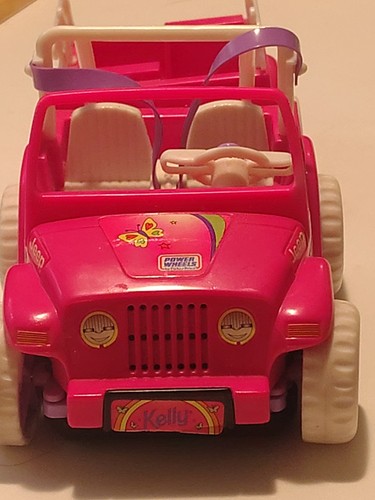 Barbie Kelly POWER WHEELS Jeep & Wagon Trailer For Tommy - photo 3