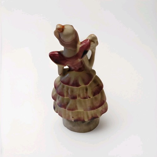 Vintage Occupied Japan Colonial Lady Porcelain Figurine Rare - photo 3