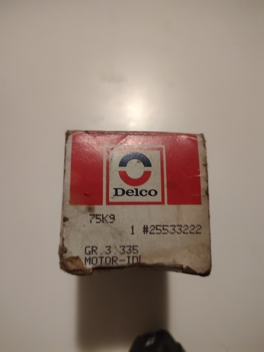 Delco Idle Air Controller 25533222