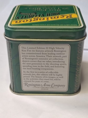 2002 Remington 400 Rounds 22 Rimfire Long Rifle Tin - photo 5