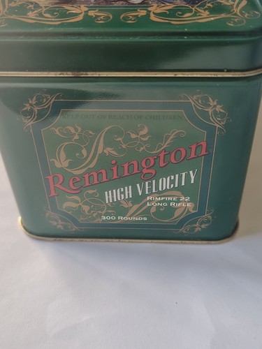 Remington Collectible Tin High Velocity Rimfire 22 'elk' Design - photo 5