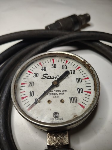Vintage Snapon Pressure Gauge 22814-1 Out Of Transmission Kit - photo 2
