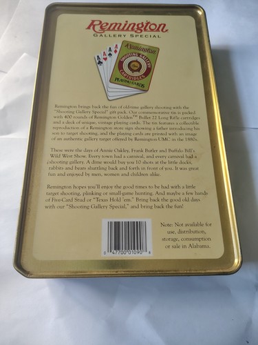 Remington Shooting Gallery Special Gift Pack Tin - photo 3