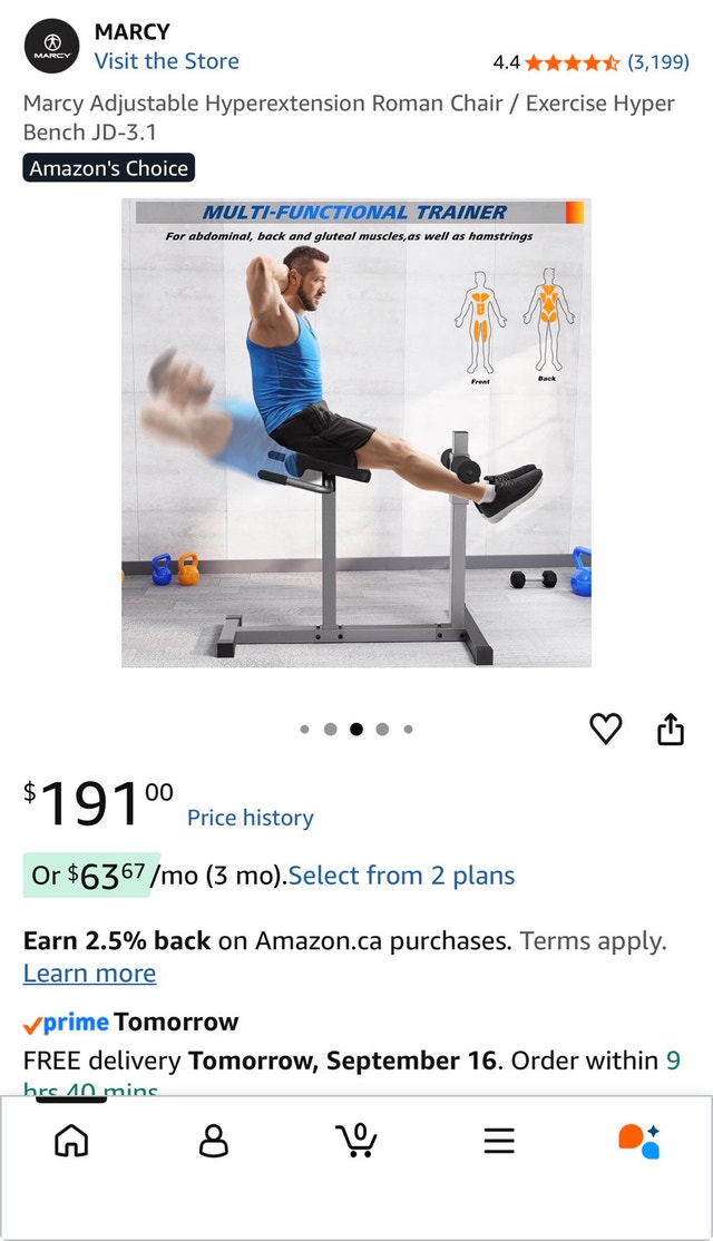 Marcy JD-3.1 Roman Chair / Hyperextension Bench - photo 3
