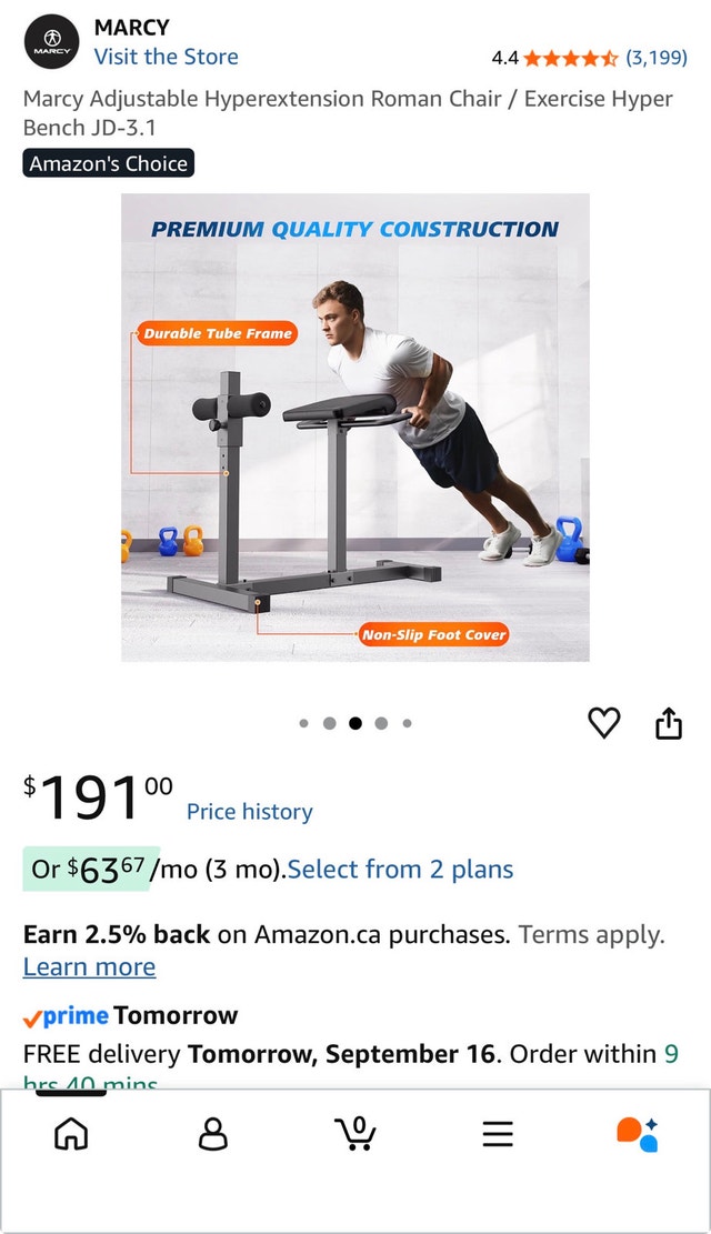 Marcy JD-3.1 Roman Chair / Hyperextension Bench - photo 4