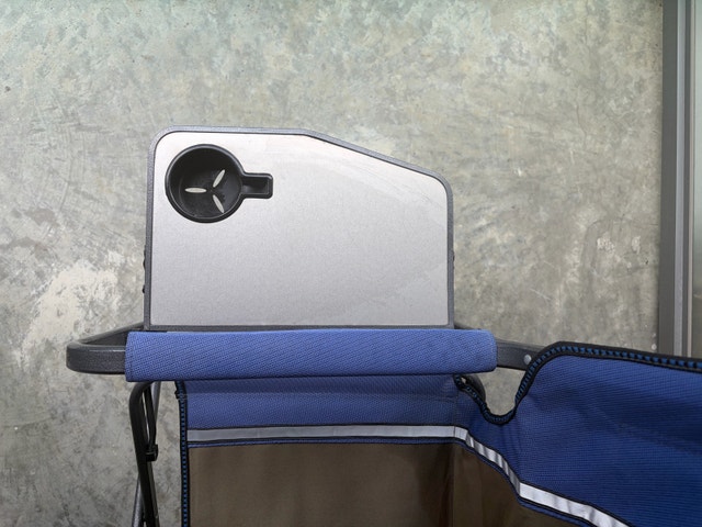 Folding Camping Chairs with Side Tables & Cup Holders - photo 3