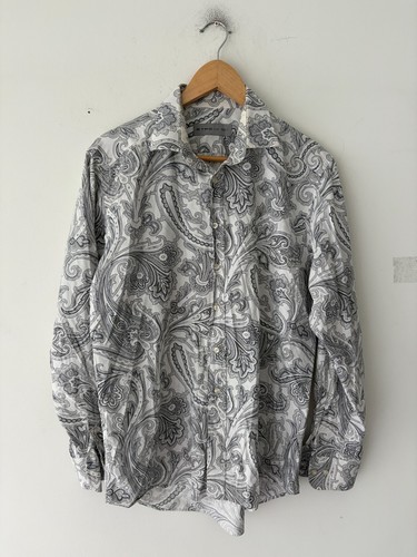 Etro Paisley Button Up Long Sleeve Shirt Size 42