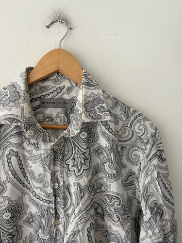 Etro Paisley Button Up Long Sleeve Shirt Size 42 - photo 2