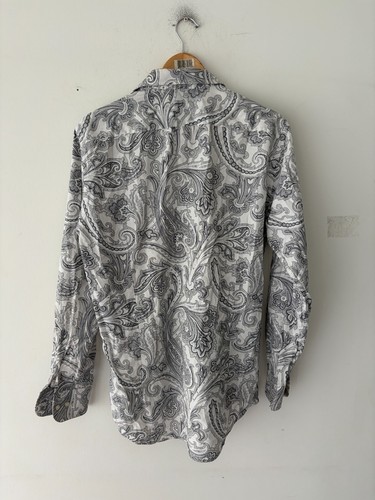Etro Paisley Button Up Long Sleeve Shirt Size 42 - photo 5