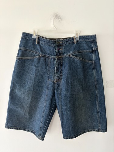 Vintage Marithe Francois Girbaud Baggy Denim Shorts Size 36