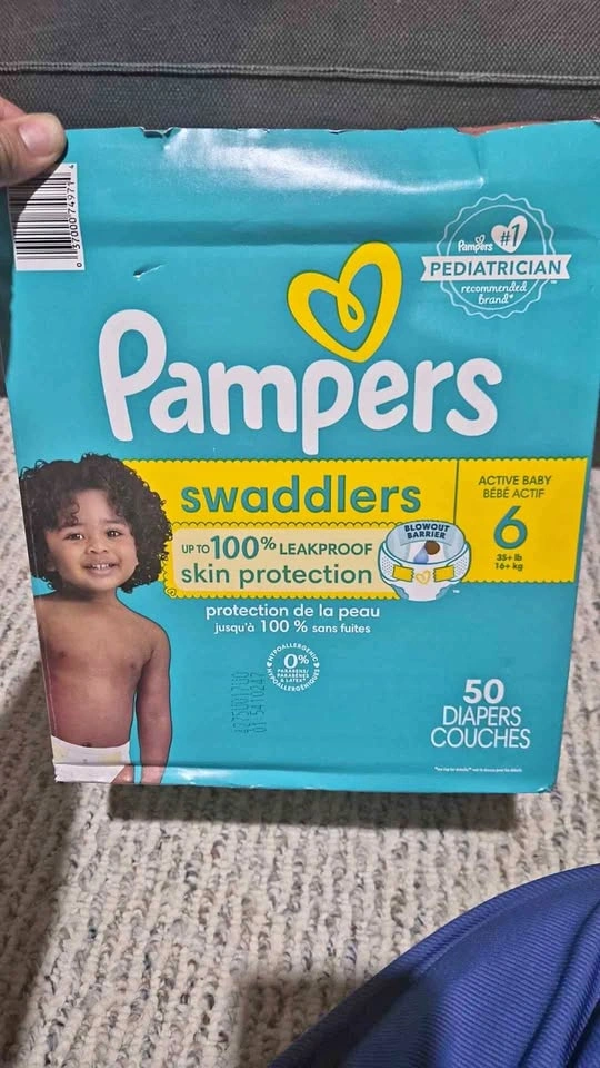 Pampers Diapers Size 6 brand new sealed