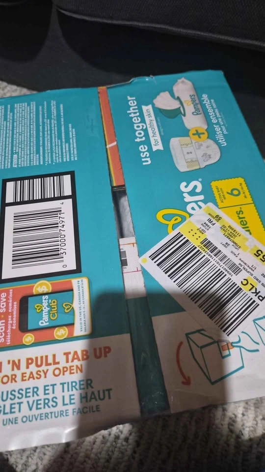 Pampers Diapers Size 6 brand new sealed - photo 2