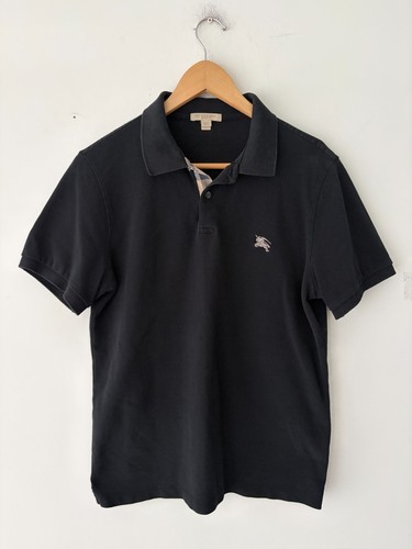 Burberry Brit Novacheck Polo Shirt Black Size M