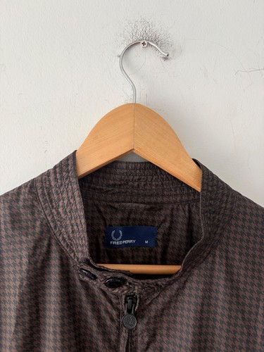 Fred Perry Mens Plaid Windbreaker Jacket Size M - photo 3