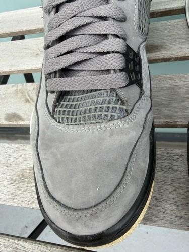 Air Jordan 4 Retro Low Cool Grey 2019 Size 8.5 - photo 3
