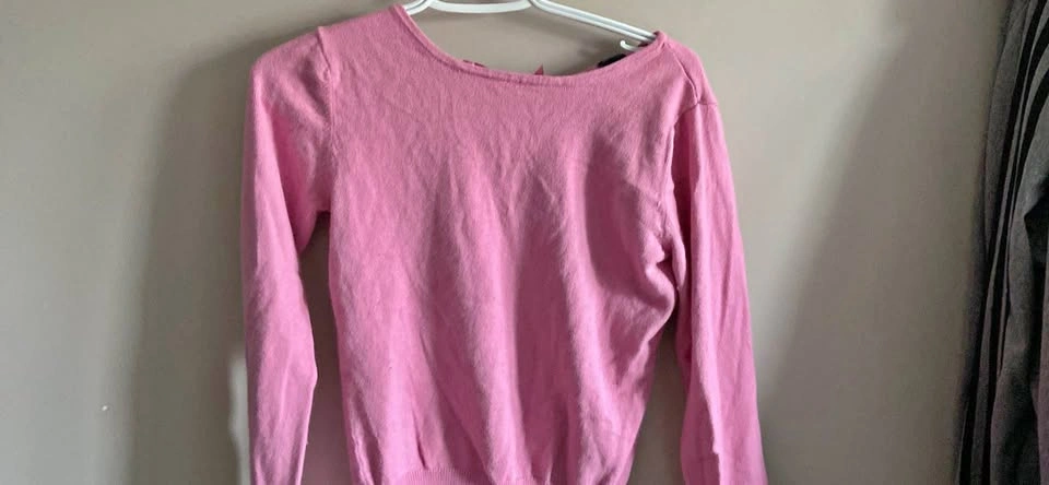 Pink sweater