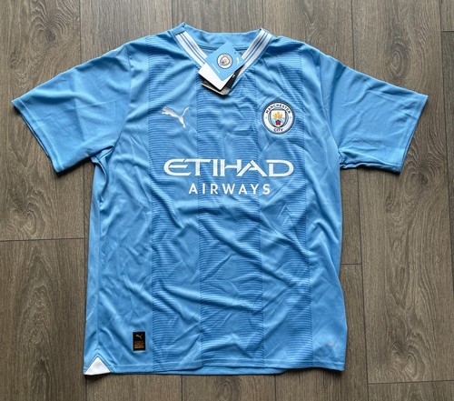 Puma 2023-24 Manchester City Home Jersey Size L New with Tags